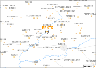 map of Rekta