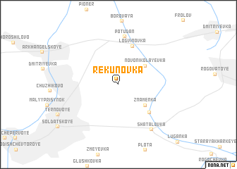 map of Rekunovka