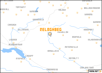 map of Relaghbeg