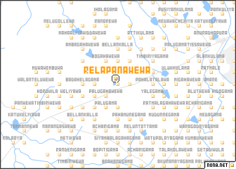 map of Relapanawewa