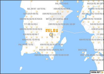 map of Relau