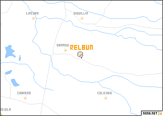 map of Relbún
