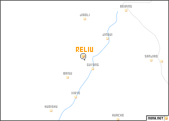 map of Reliu