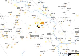 map of Relja