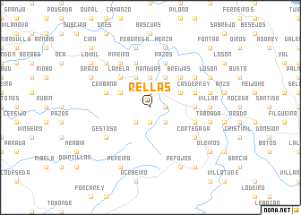 map of Rellas