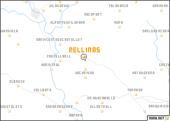 map of Rellinás