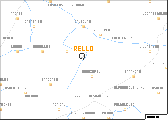 map of Rello