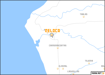 map of Reloca