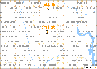 map of Relvas