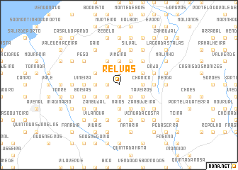map of Relvas