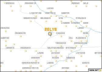 map of Relya