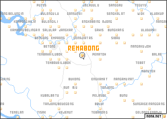 map of Remabong