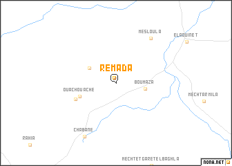 map of Remada