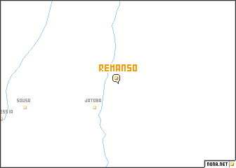 map of Remanso