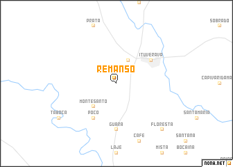 map of Remanso