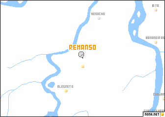 map of Remanso