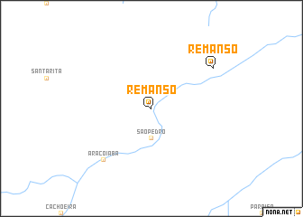 map of Remanso