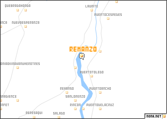 map of Remanzo