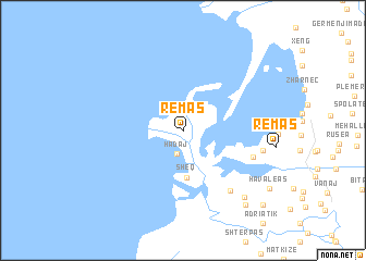 map of Remas