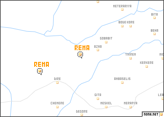 map of Rēma