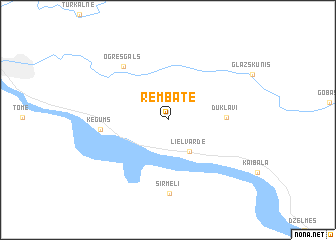 map of Rembate