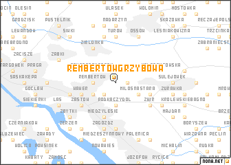 map of Rembertów Grzybowa