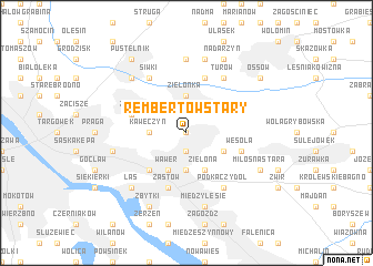 map of Rembertów Stary