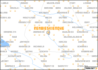 map of Rembieskie Nowe