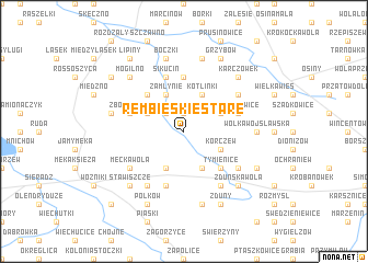 map of Rembieskie Stare