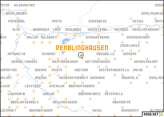 map of Remblinghausen