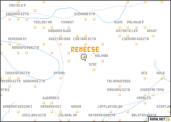 map of Remecse