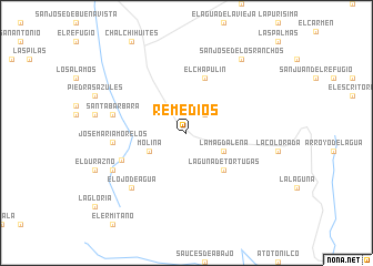 map of Remedios
