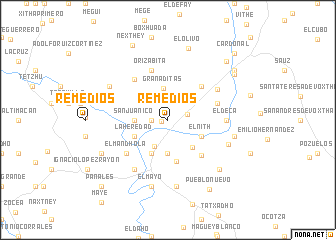 map of Remedios