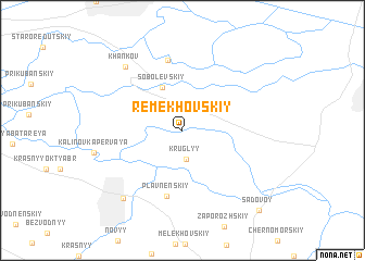 map of Remekhovskiy