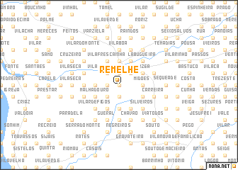 map of Remelhe