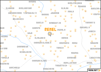 map of Remel