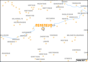 map of Remenevo