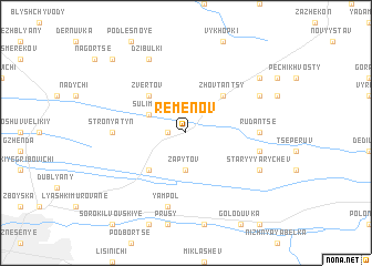 map of Remenov