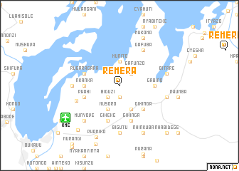 map of Remera