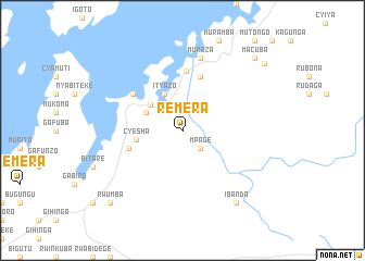 map of Remera