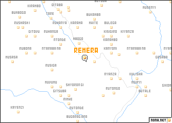 map of Remera