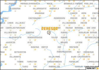 map of Remesar