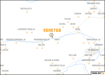 map of Remetea