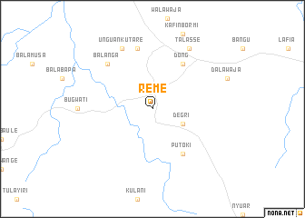 map of Reme