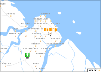 map of Rémiré