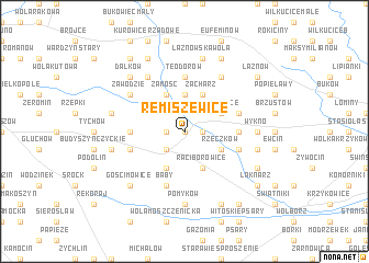 map of Remiszewice