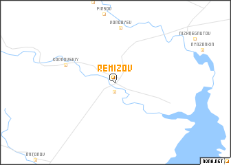 map of Remizov
