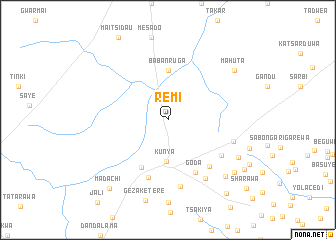 map of Remi