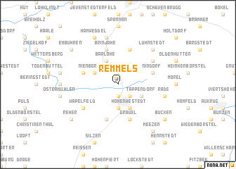 map of Remmels