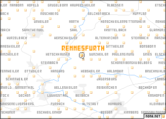 map of Remmesfürth